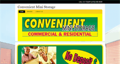 Desktop Screenshot of convenientministoragear.net